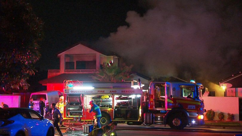 One man died and two others were critically injured in the fire.
