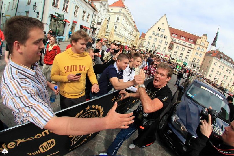 Corbin Harris recently travelled across Europe with a ragtag bunch of pro athletes and global musicians, including David Hasselhoff. 