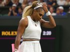 Serena Williams was beaten by Maya Joint in her Wimbledon comeback. 