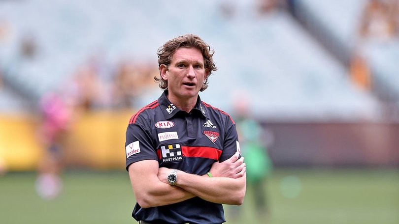 James Hird resigned as Essendon coach in 2015. (Joe Castro/AAP PHOTOS)