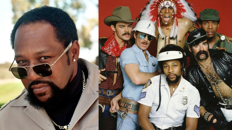 Village People frontman Victor Willis, pictured left and, centre, with the original members, has died.