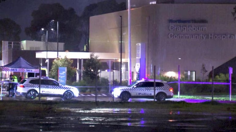 A homicide investigation has been launched into the death of a teenage boy outside a medical centre. 