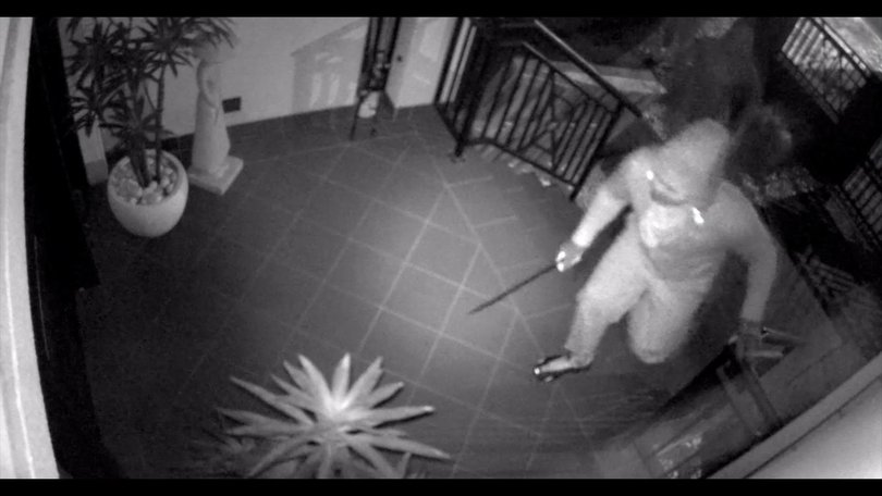 Four teens have been arrested over a shocking home invasion caught on CCTV cameras last month. Picture: NSW Police