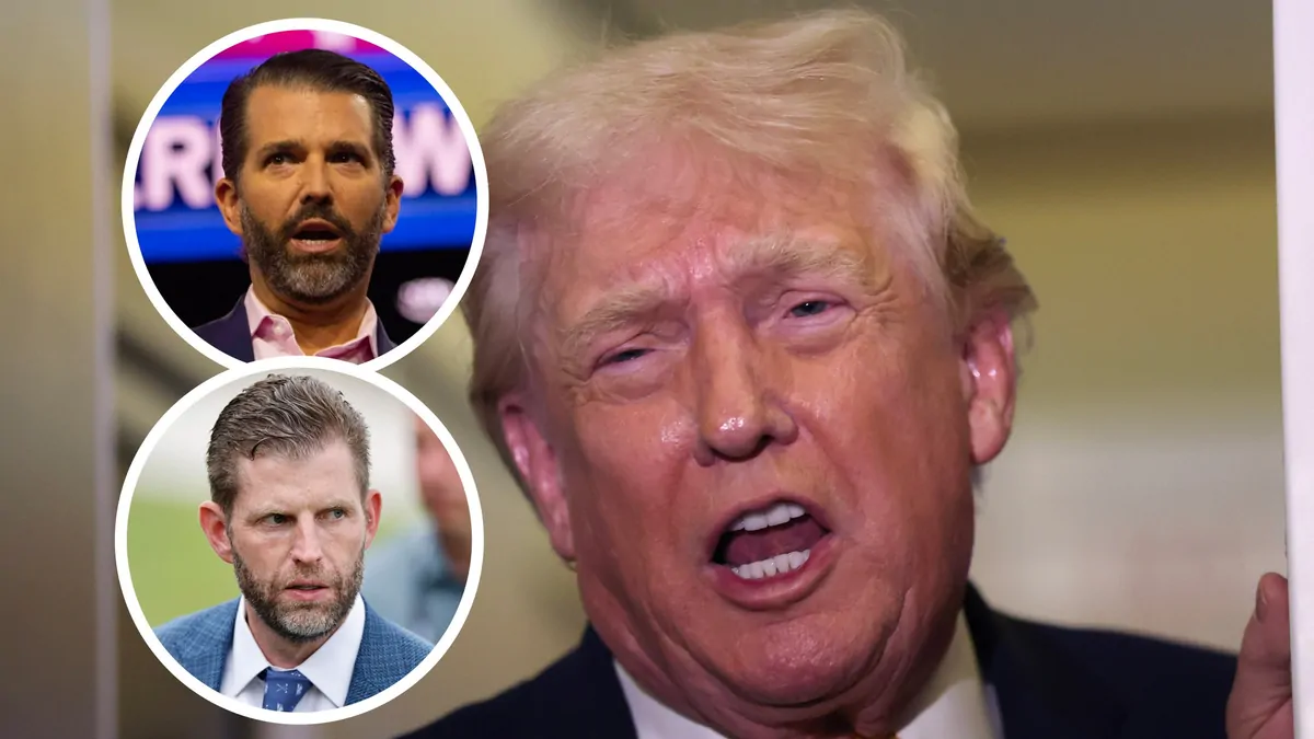 Trump Sparks Laughter with ‘Threesome’ Joke About Sons