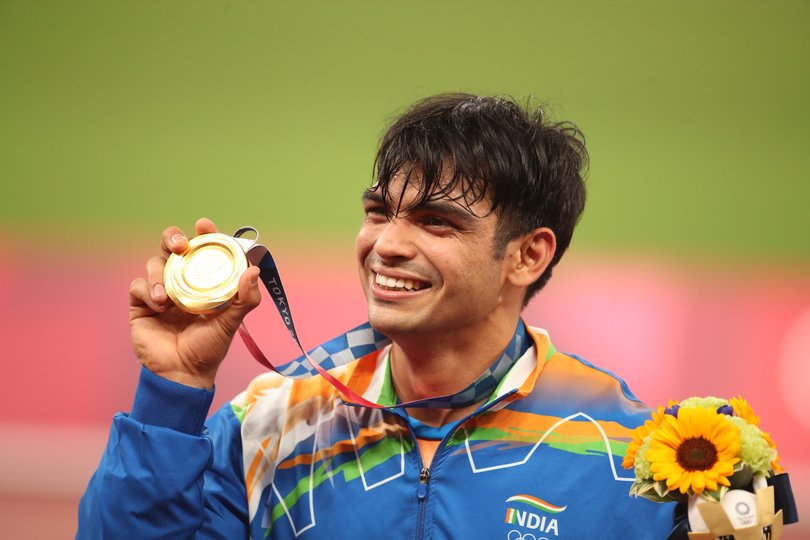 Neeraj Chopra of India.