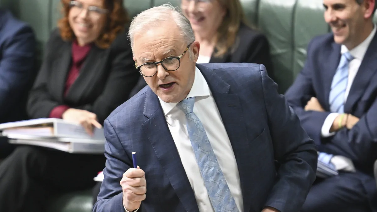 AARON PATRICK: Cocky Anthony Albanese serves up ace over Angus Taylor’s speech AARON PATRICK: Cocky Anthony Albanese serves up ace over Angus Taylor’s speech