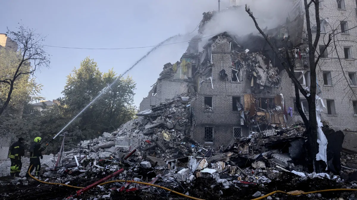 THE WASHINGTON POST: Russia rocks Ukrainian capital with massive assault, killing at least 17