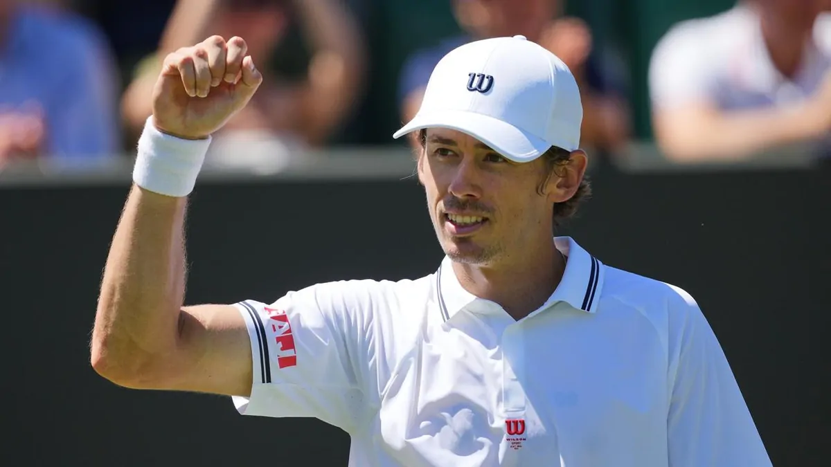 Alex de Minaur wins at Wimbledon: Aussie Demon dashes to victory over Frenchman Adrian Mannarino Alex de Minaur wins at Wimbledon: Aussie Demon dashes to victory over Frenchman Adrian Mannarino