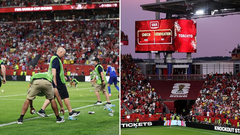 Croatia fans were furious after a VAR decision ruled their equalising goal against 
Portugal was off-side.