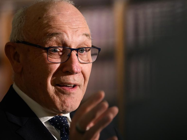 NSW Liberal Damien Tudehope has quit the front bench ahead of appearing as a witness at ICAC. (Bianca De Marchi/AAP PHOTOS)