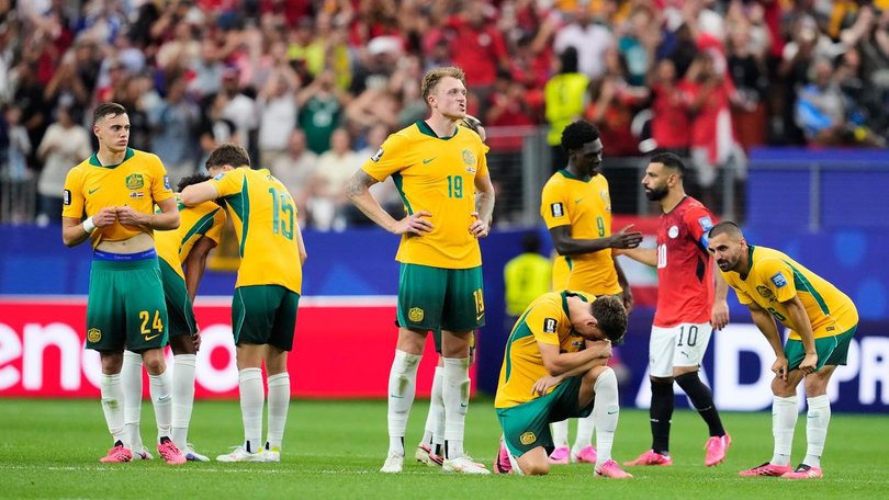 The Socceroos have bowed out of the World Cup after an agonising penalty-shootout loss. (AP PHOTO)
