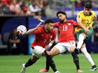 The Socceroos are taking on Egypt in a round-of-32 blockbuster.