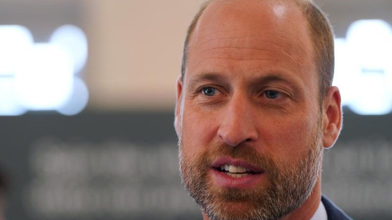 Football fan Prince William says on a podcast his father King Charles is less enthusiastic about it. (AP PHOTO)