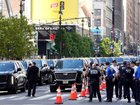 New York's Madison Square Garden appears to be ready for the wedding of two US superstars. (AP PHOTO)