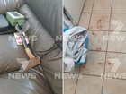 An axe and blood was found at the Happy Valley home