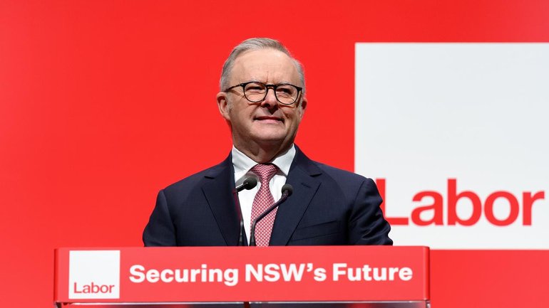 Anthony Albanese says Australia's right-wing parties are competing in a "race to the bottom". (Steven Markham/AAP PHOTOS)