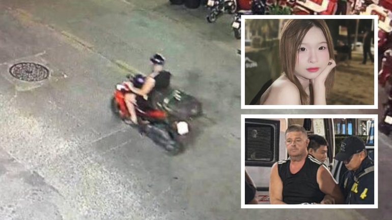 The case has made global headlines and has angry Thais demanding the death penalty — as police probe the brutal death of Thai teen Tunchanok Donhomla (above), Simon Peter Carman (below) accused of killing her is facing execution.