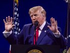 US President Donald Trump speaks during the Salute to America 250 celebration on the National Mall in Washington, DC, USA, 04 July 2026.