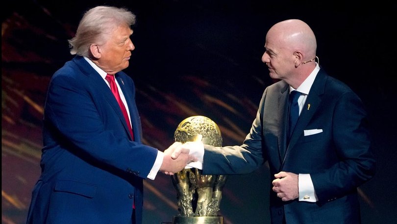 A US player's suspension has been lifted at the World Cup reportedly after Donald Trump called FIFA. (AP PHOTO)