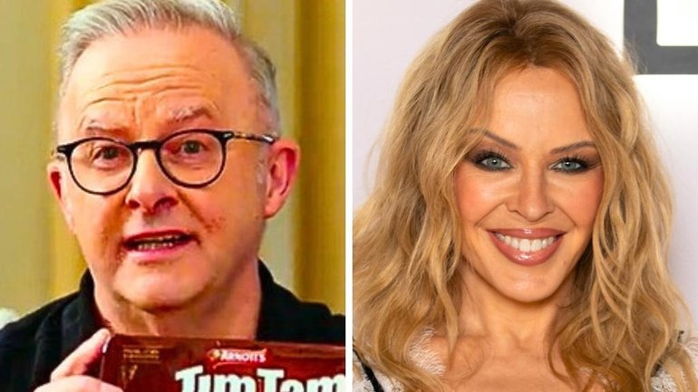 Anthony Albanese has apologised “unequivocally” for comments he made about pop princess Kylie Minogue. 
