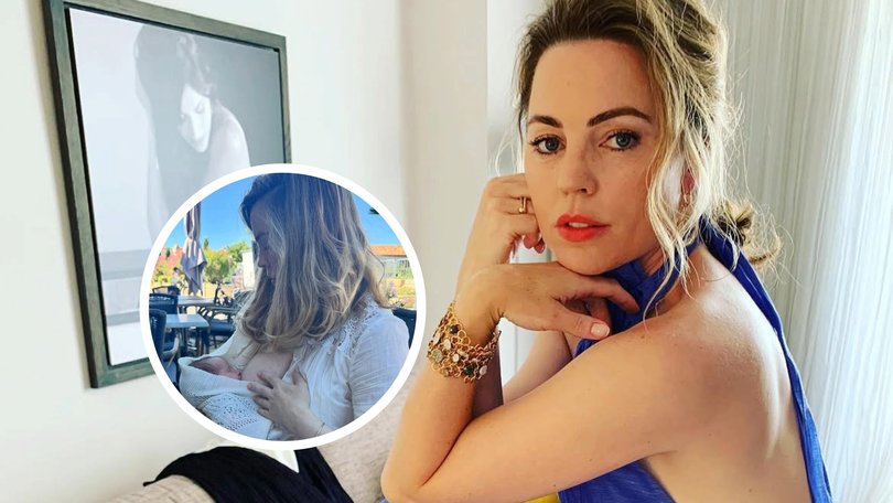 Melissa George has secretly welcomed her fourth child aged 49.