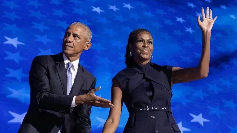 Donald Trump shares fake picture of Barack, Michelle Obama months after racist post