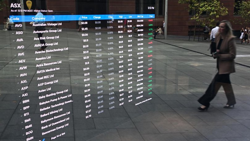Australia's share market is subdued after ending last week with a strong rally.