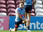 Ethan Strange has recovered from his ankle injury and is fit to play in Origin on Wednesday night.