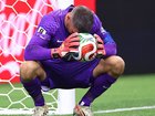 A dejected Mat Ryan after Australia’s disastrous penalty shootout in the World Cup.