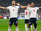 Jude Bellingham (10) and Harry Kane (9) have helped England beat Mexico in a chaotic World Cup clash (AP PHOTO)