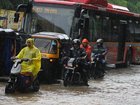 Mumbai has been battered by days of heavy rain that's caused havoc in the city. 