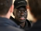 Socceroos player Awer Mabil says the team represents the best of Australia. (Michael Errey/AAP PHOTOS)
