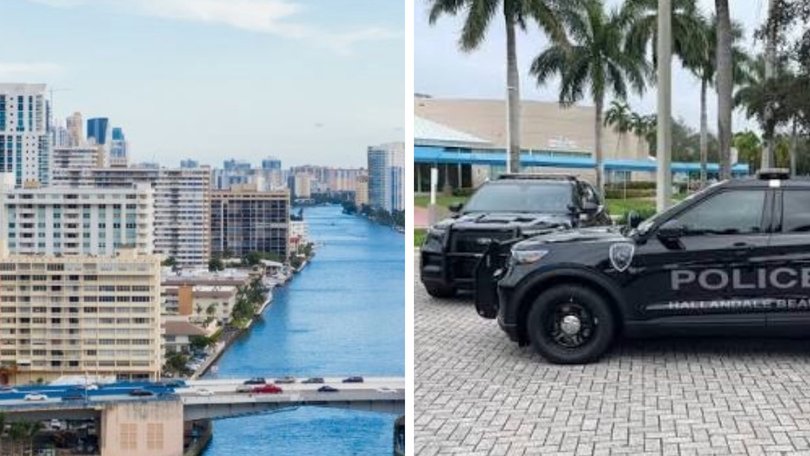 A child has died after being found inside a hot car at Hallandale Beach.