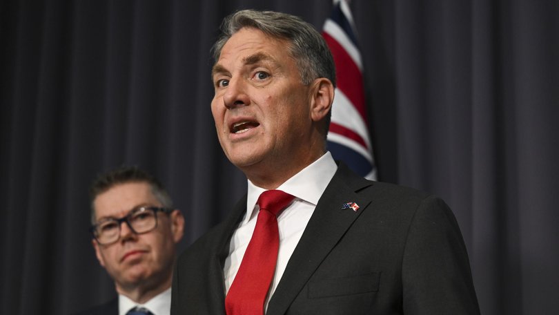 Deputy Prime Minister Richard Marles declined to go into details about where the China missile landed. 