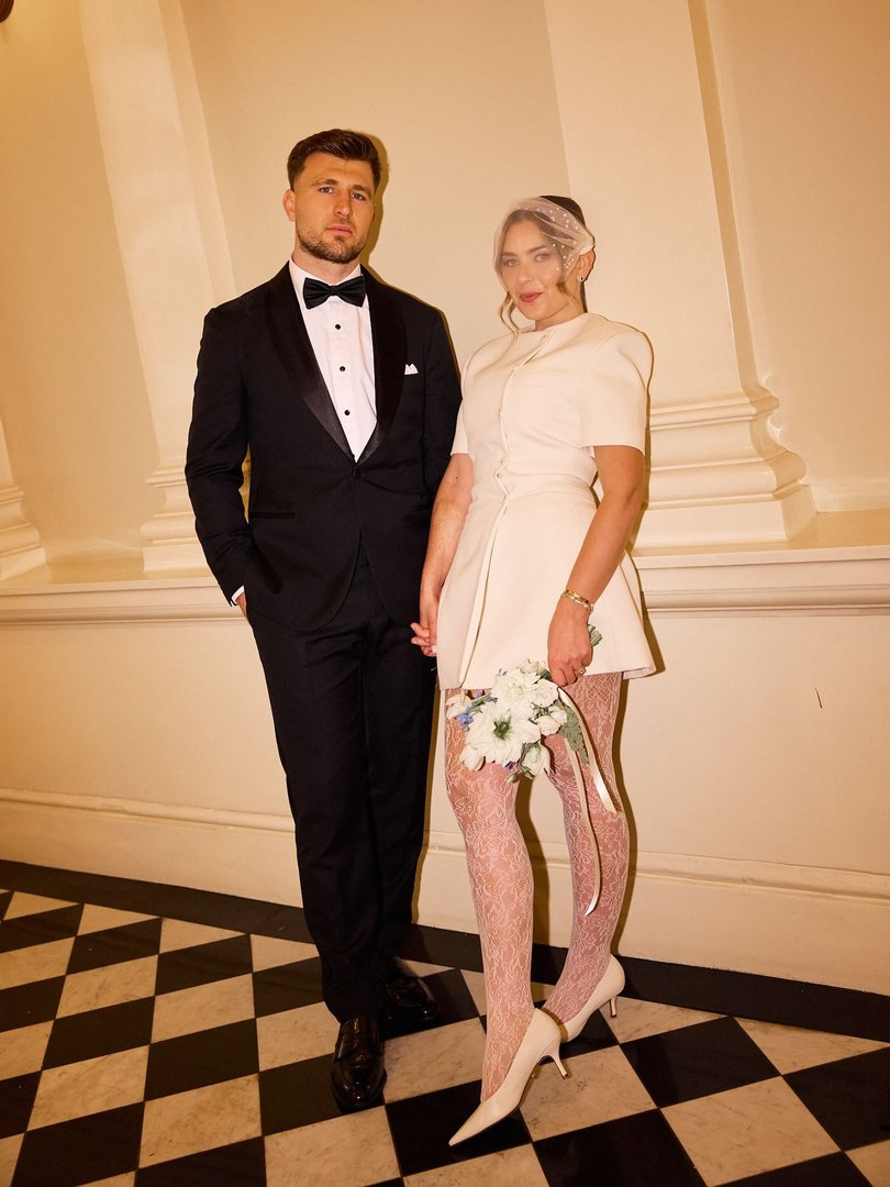 The pair eloped in an intimate ceremony in Sydney.