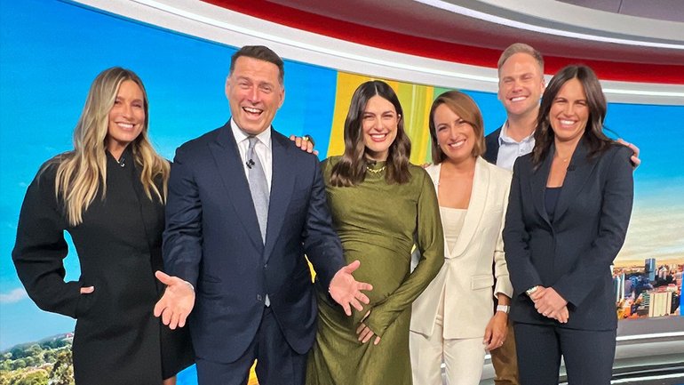 Today presenters prior to Karl Stefanovic departing Nine.