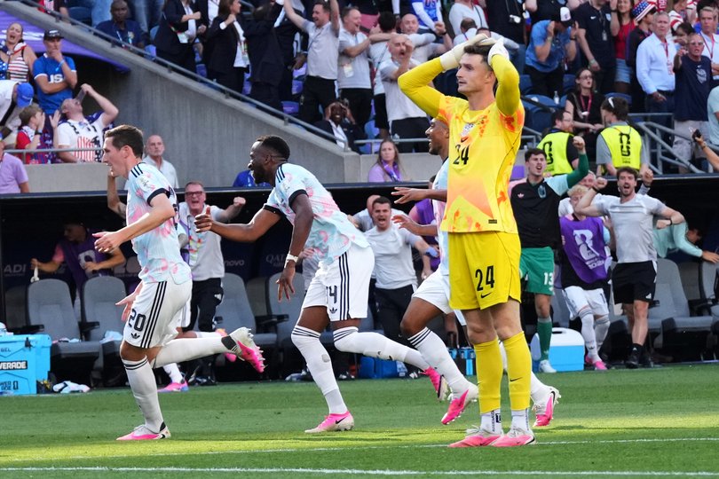 United States goalkeeper Matt Freese coughed up a ‘shocker’ of a goal.