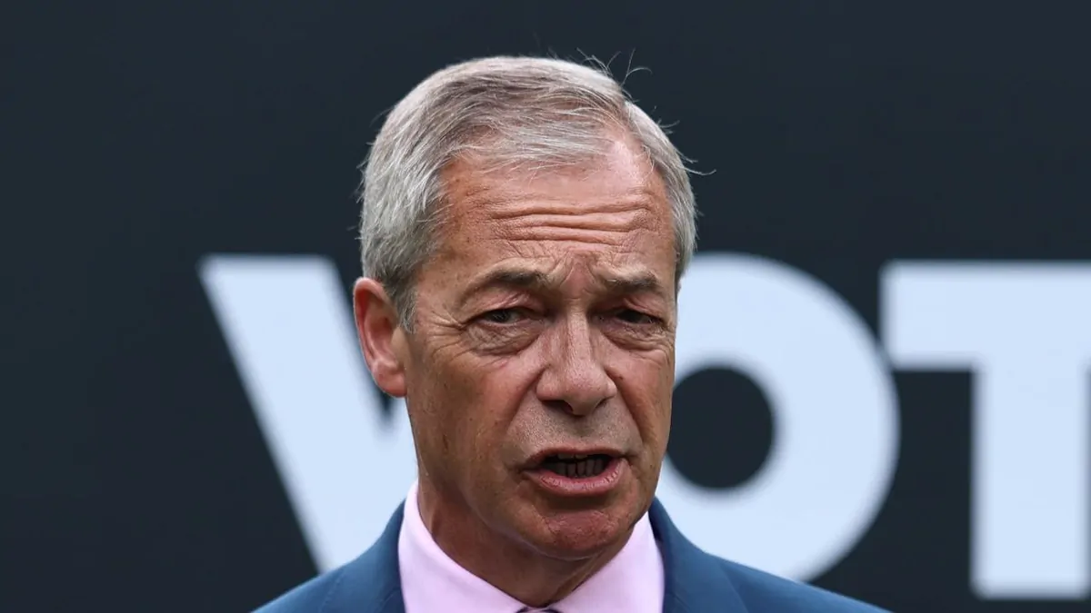 UK’s Farage to make statement on future in public life UK’s Farage to make statement on future in public life