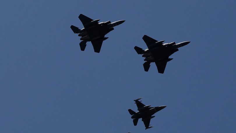 The US has renewed attacks on Iran in retaliation for strikes on ships in the Strait of Hormuz. (AP PHOTO)
