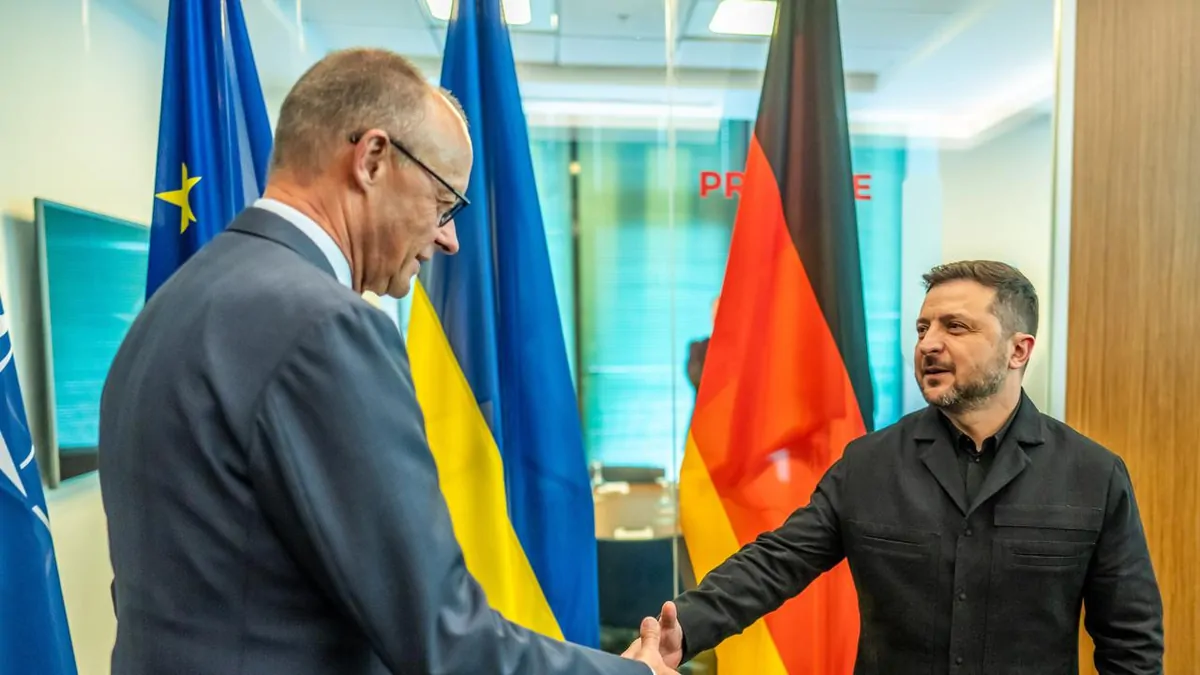 NATO summit: Ukraine signs 'drone deals' with Denmark, Estonia and Netherlands