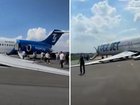 The TezJet flight was travelling domestically in Kyrgyzstan.