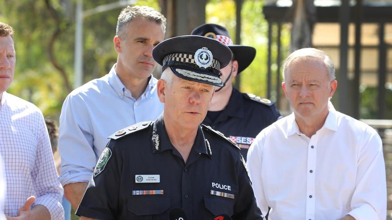 Grant Stevens is looking at potential law changes if fight club organisers can not be charged. (Dean Martin/AAP PHOTOS)