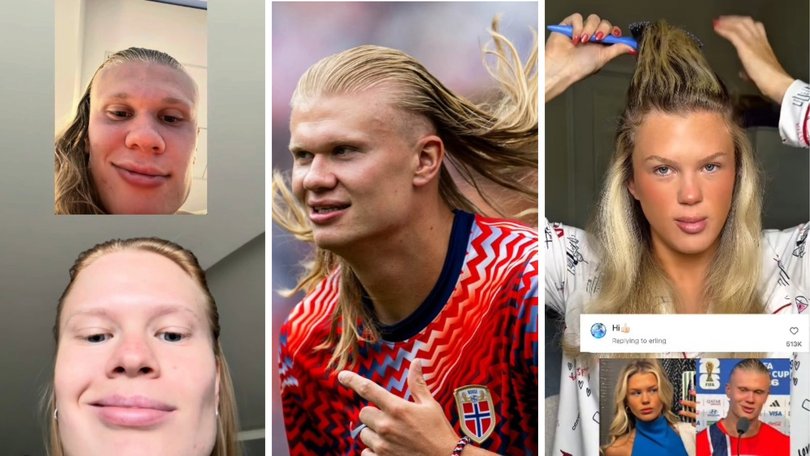 Erling Haaland comparisons have followed girls around the world as World Cup fever takes over.