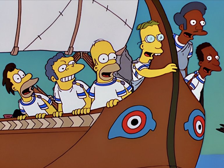 The Simpsons' take on Homer's Odyssey.