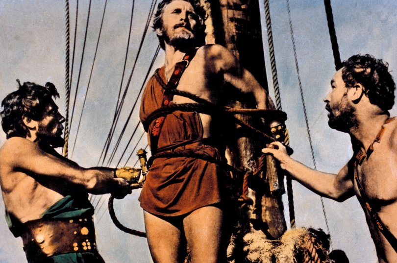 Kirk Douglas in the 1954 film Ulysses.
