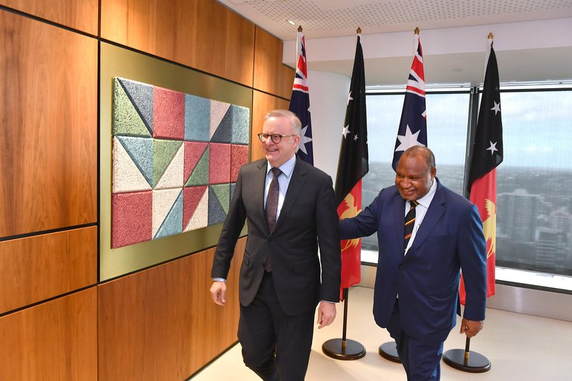 Australian Prime Minister Anthony Albanese and Prime Minister of Papua New Guinea James Marape said China’s actions undermined the security of the Pacific.