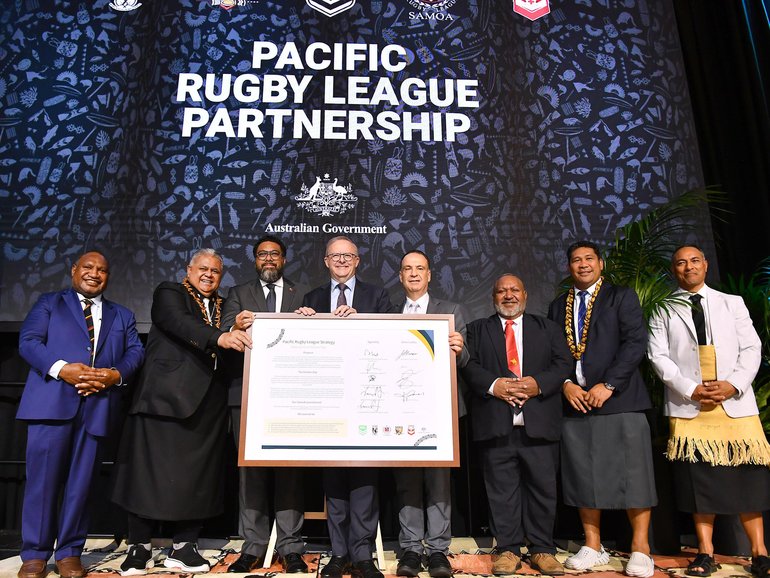 A growing chorus of Pacific leaders have joined Albanese in criticising China’s nuclear-capable missile launch.