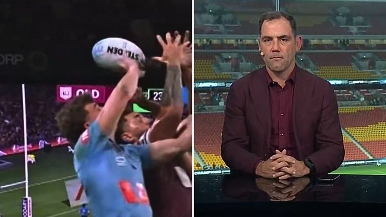 The NRL have admitted to a bunker error in the lead-up to a late NSW try in their State of Origin series-clinching win.