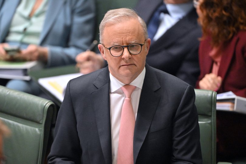 Prime Minister Anthony Albanese during Question Time in the House of Representatives at Parliament House in Canberra, Monday, June 29, 2026. (AAP Image/Mick Tsikas) NO ARCHIVING
