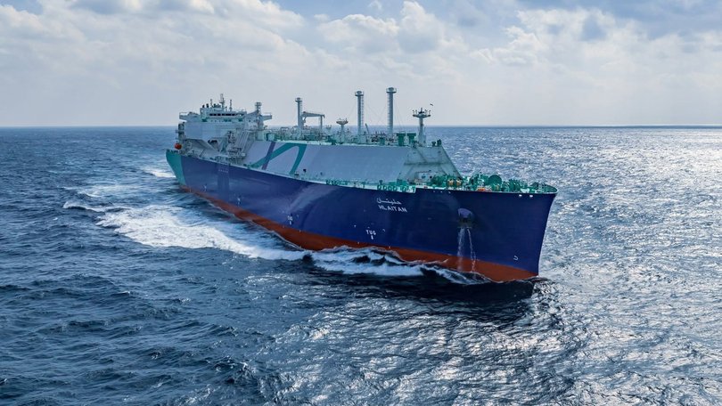 LNG carrier The Hlatain.